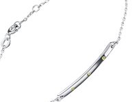 Браслет из серебра с бриллиантами э0601бр03184300