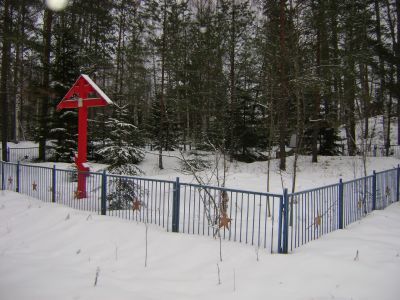 Воинское кладбище, где похоронены воины Советской Армии,  погибшие в период Великой Отечественной войны