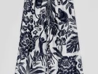 Широкие брюки с принтом