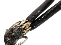 Брелок Волк, бронза