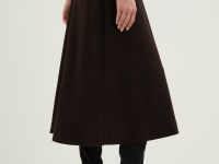 Юбка А-силуэта с добавлением шерсти