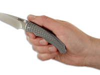 Полуавтоматический складной нож Cobia, CRKT 7040, сталь 1. 4116 (X50CrMoV 15), рукоять нержавеющая сталь