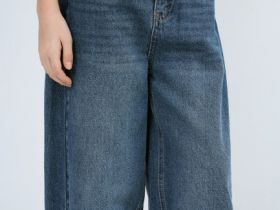 Джинсы Barrel для девочек, Синий