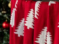 Плед Красная сосна/Abete rosso, красный