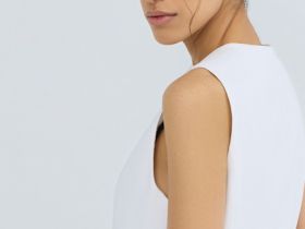 Классический жилет, Белый