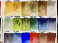 Набор акварели "Handy" Карелия, 18 кювет 2 мл, в металлическом боксе