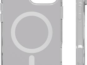 Клип-кейс VLP Diamond для Apple iPhone 16 Pro с MagSafe Прозрачный