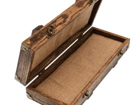 Шкатулка для ножа Милитари, дуб