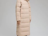 Пальто утепленное с утиным пухом