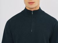 Джемпер из пряжи с шерстью, Синий