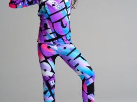 Термокомплект трикотажный для девочек: брюки, толстовка для эпизодического использования