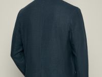 Однобортный пиджак с добавлением льна