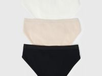 Трусы для девочек, 3 шт., Бежевый