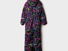 Комбинезон текстильный с полиуретановым покрытием для девочек