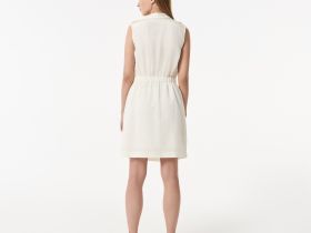 Женское платье Lacoste из смеси льна