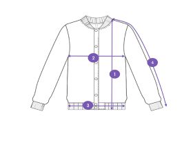 Толстовка трикотажная для девочек