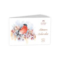 Планшет для акварели Лилия Холдинг "Снегирь" 15х25 см 15 л 300 г, 100% хлопок, белый