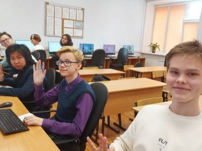 Лицеисты стартовали в Космос, в составе республиканской олимпиады