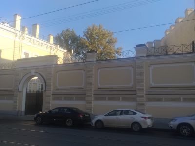 Ограда с воротами