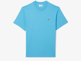 Мужская хлопковая футболка Lacoste с коротким рукавом