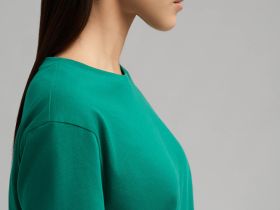 Футболка свободного кроя из джерси