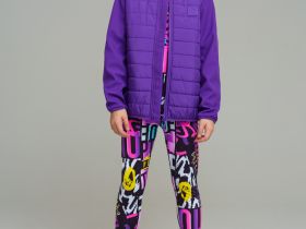 Куртка трикотажная для девочек