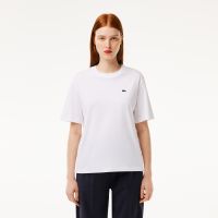 Женская футболка Lacoste свободного кроя из мягкого хлопка
