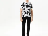 Мужское хлопковое поло Lacoste