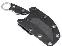 Нож с фиксированным клинком Ruike FS68-B, сталь 14C28N, рукоять G10, черный