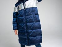 Шапка вязаная с отворотом для девочки