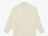 Женская хлопковая рубашка Lacoste Loose Fit