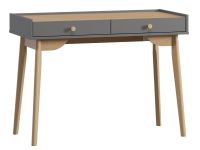 Стол Торвалль-4 110x50 Графитовый/Натуральный