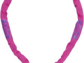 Велозамок-цепь Abus Steel-O-Chain 4804K, цепь 4 х 750 мм (розовый)