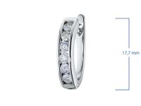 Серьги из белого золота с бриллиантами э0901сг08183900