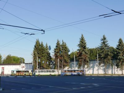 Прясло стены между Богородицкой башней и Угличской башней