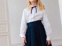 Блузка с длинным рукавом для девочки