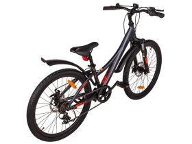 Подростковый велосипед Stels Turbo 430 MD 24, год 2026, цвет Серый, ростовка 11.5