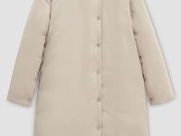 Пуховое пальто с капюшоном