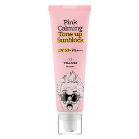 Санблок для проблемной и чувствительной кожи Village 11 Factory Pink Calming Sun Block SPF50+ PA++++ 50 мл