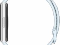 Умные часы HUAWEI Band 11 Pro серебристые, с голубым ремешком
