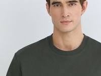 Футболка из плотного хлопка, Зеленый