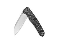 Складной нож QSP Otter, сталь  S35VN, рукоять карбон