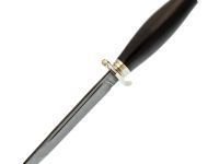 Финка НКВД, сталь дамаск, рукоять граб