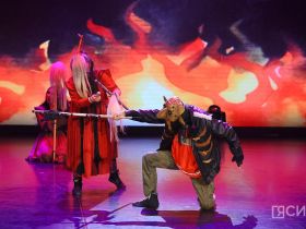 Якутские студенты готовятся к премьере мультимедийного спектакля «Лики Олонхо 2.0»