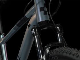 Женский велосипед Cube Access WS EAZ 27.5, год 2023, цвет Оранжевый-Серый, ростовка 14