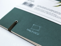 Скетчбук для графики Малевичъ "Graf'Art" зелёный 19х19 см 20 л 150 г