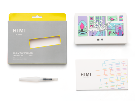 Набор акварели HIMI 24 цвета