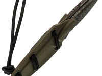 Нож с фиксированным клинком Pilgrim, сталь AUS-8 BSW, рукоять CrazyFiber Micarta)