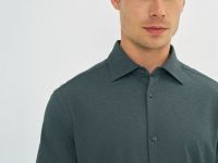 Рубашка из тонкого трикотажа, Серый