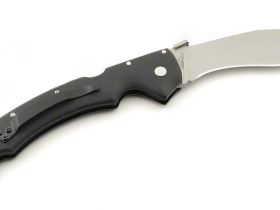 Нож складной Cold Steel Rajah II, сталь Aus-10A, рукоять Griv-Ex, черный